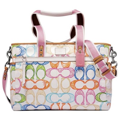 Тортик для молодых мам-поклонниц сумочек Coach.