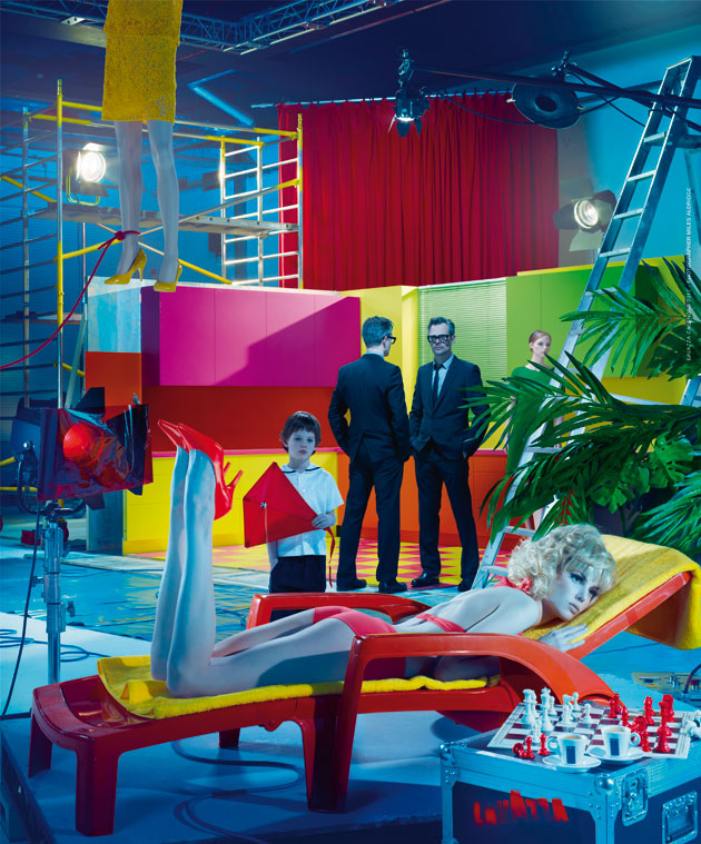 Март Lavazzers. Фоторгаф Miles Aldridge