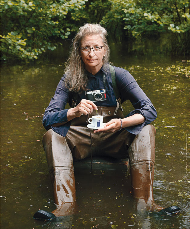 Сентябрь Lavazzers. Фоторгаф Annie Leibovitz