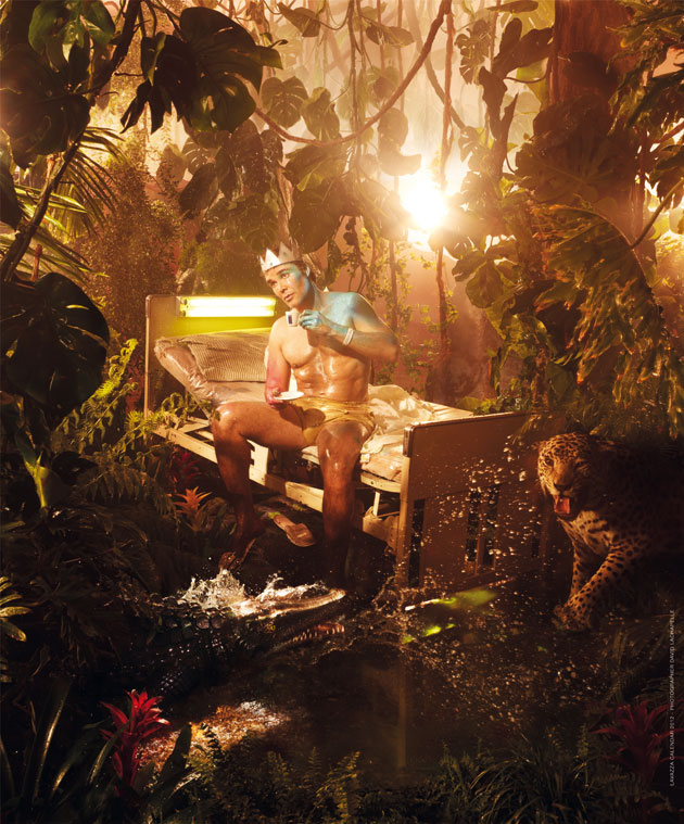 Ноябрь Lavazzers. Фоторгаф David LaChapelle